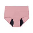 thumbnail image 2 of ZNQHFRE Women Cotton Panty Menstrual Briefs , Heavy Flow Period Underwear with Leak proof Crotch Pink XS, 2 of 4