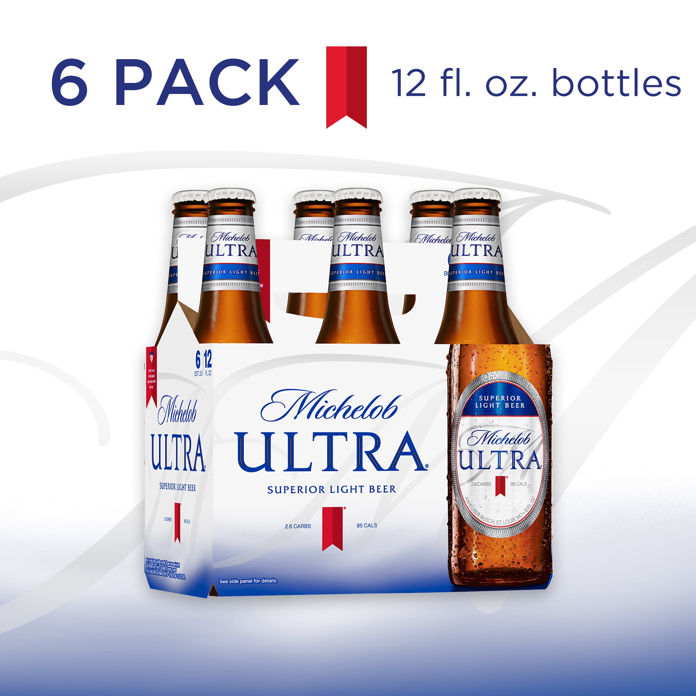 Michelob Ultra Superior Light Beer - 6pk/12 fl oz Bottles - BrickSeek.