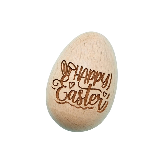 Decoraciones Y Ornamentos Del Árbol de Pascua Huevos de Pascua de Madera Tallando Conejos para Patio Interior Al Aire Libre Decoración de Vacaciones de la Oficina