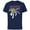 Navy, variant on Disney Pixar Toy Story 4 Classic Buzz Lightyear T-Shirt - Short Sleeve Cotton T-Shirt for Adults - Customized-Black