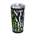 thumbnail image 2 of En mayo usamos verde Mes de concientización sobre la salud mental Taza de viaje de café de acero inoxidable con aislamiento de 20 oz con pajita Taza térmica portátil Juego de tres piezas con pajita, 2 of 7