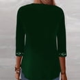 thumbnail image 5 of Women's sequined long-sleeved top with, 5 of 9