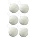 thumbnail image 3 of 6 bolas navideñas, adornos navideños, bolas de nieve, colgantes blancos, adornos navideños 4 cm, 3 of 9