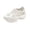 White, variant on Unisex White Y2K Retro Chunky Platform Clog Sneakers Breathable Lightweight EVA Casual Outdoor Non-Slip Shoes for Men Women,Size 10-10.5
