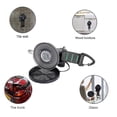 thumbnail image 3 of Ventosas pesadas 4 piezas con ganchos para mejorar el camping de automóviles con ventosas apretadas accesorios de alquitrán de camping con ganchos fijos sombrillas potentes, 3 of 3
