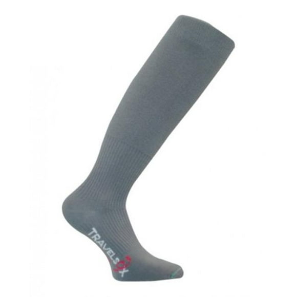 Travelsox TSS 6000 Travelsox Rembourrage Doux OTC Chaussettes&44; Gris - Extra Large