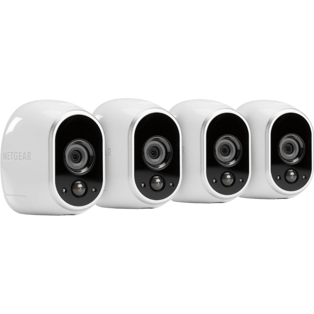Arlo 720p Hd Security Camera System Vms3430 4 Wire Free Battery Cameras With Indoor Outdoor Night Vision Motion Detection Walmart Com Walmart Com