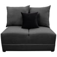 thumbnail image 3 of Love Seat El Bazar Store Orlando Gris Oxford Tela Lino nacional, Sillon 2 plazas, Modular, 3 of 5