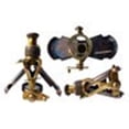 thumbnail image 3 of Antique Style Ships Pocket Monocular Brass Telescope With Leather Box Rustic Vintage home decor Gift, 3 of 4