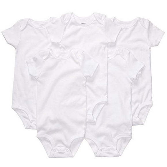 Carter's Cache-Couches Blancs à Manches Courtes Unisexes pour Bébé - 18 Mois