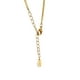 thumbnail image 5 of Collar con dije de trebol onix chapa de oro 18k, 5 of 5
