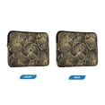 thumbnail image 7 of FORMRS 13-13.3 inch Laptop Sleeve Case Soft Carrying Quilted Computer Bag Cover, Black Flower Pattern, 7 of 7