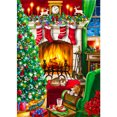thumbnail image 1 of Pintura de diamante Navidad 5D DIY Taladro redondo completo Arte Decoración del hogar (GS3205) FLhrweasw Nuevo, 1 of 9