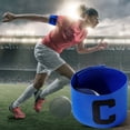 thumbnail image 4 of Fútbol americano Brazalete de fútbol Brazalete de envoltura de nailon Regalo de fútbol de competición (Azul), 4 of 8