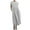 Gray, variant on Plus Size Womens Dresses Women’s Solid Sleeveless Maxi Pockets Linen Loose Baggy Kaftan Long Dress