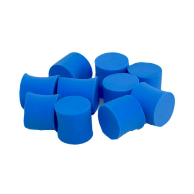 10 unidades de tapones de granja para alimentador de agua, tapones de esponja para tapón de nido, bloque de alimentación de nido de Pva, hábitat de tu Diámetro 18 mm
