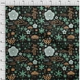 thumbnail image 4 of oneOone Viscose Chiffon Black Fabric Asian Japanese Dress Material Fabric Print Fabric By The Yard 42 Inch Wide, 4 of 5