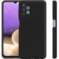 thumbnail image 2 of Galaxy A32 5G Case,Liquid Silicone Case Gel Rubber Bumper Slim Fit Shockproof Protective Phone Case for Samsung Galaxy A32 5G, Black, 2 of 6