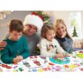 thumbnail image 3 of WaaHome Christmas Giant Coloring Poster - Coloring Tablecloth for Kids 35" x 54" Disposable Merry Christmas Decoration Art Craft for School Winter Christmas Activities Party Supplies - Santa Claus, 3 of 8
