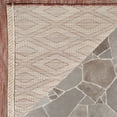 thumbnail image 4 of Safavieh Courtyard Teodor Geometric Indoor/Outdoor Runner Rug, Red, 2'3" x 12', 4 of 9