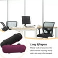 thumbnail image 3 of Maoww 1 Pair Home Chair Armrest Portable Adjustable Computer Stool Arm Elbow Support Cushion Arms Rest Pad Pillow Cover Purple, 3 of 7