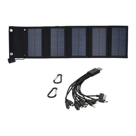 

Portable Solar Panel Easy To Carry Foldable Solar Panel With Data Line For Motorcycles For Ships For Household Appliances For Automobiles