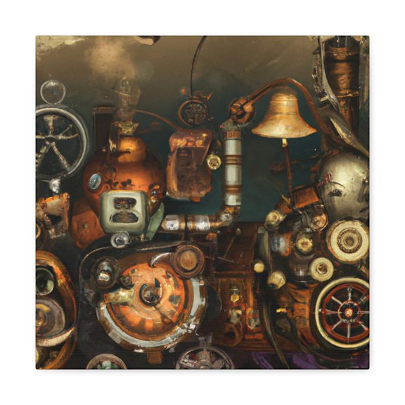 Vintage Clockwork Vision - Canvas