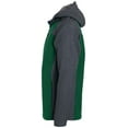 thumbnail image 4 of Holloway Sportswear L Raider Softshell Jacket Carbon Print/Forest 229157, 4 of 4