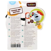 Yookidoo 'Shake me' Rattle - Multi-Textured and Attach Toys to Baby Gyms, Carriers, Strollers (Dog)