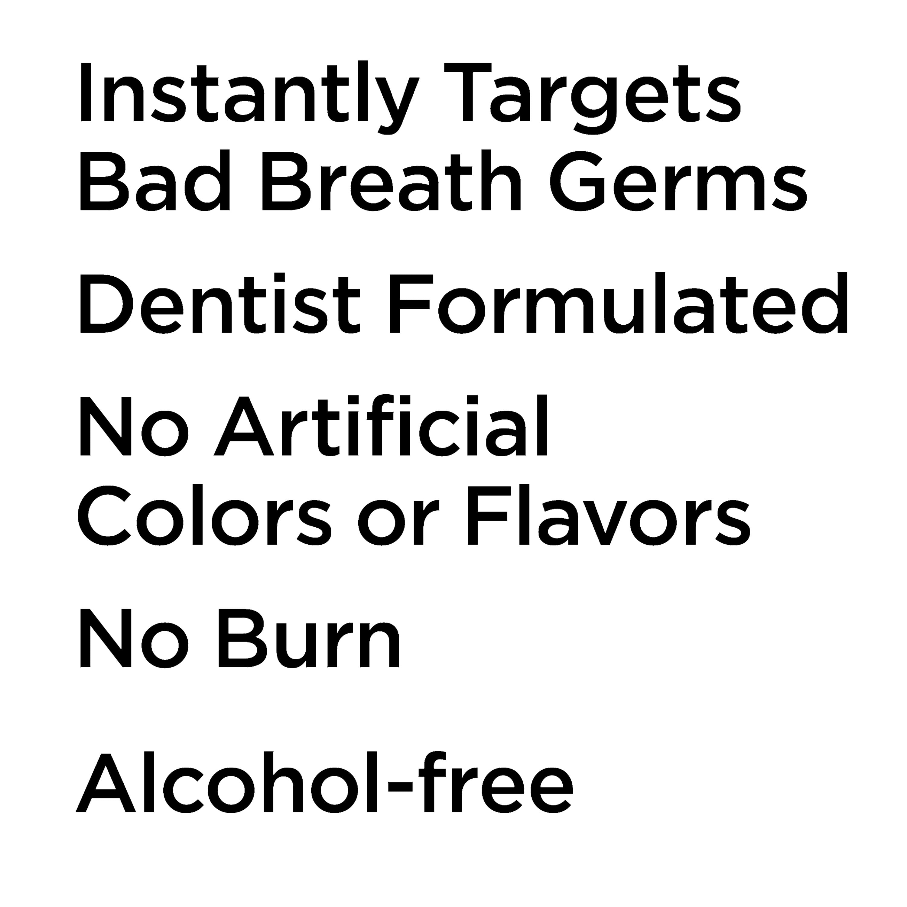 Equate Fresh Breath Oral Rinse, Alcohol-Free Mouthwash, Smooth Mint, 16 Fl Oz