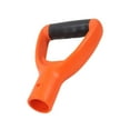 thumbnail image 2 of Mango de agarre D de pala D 32 mm Diámetro interno Durabilidad Piezas de repuesto Accesorios Naranja y negro, 2 of 8