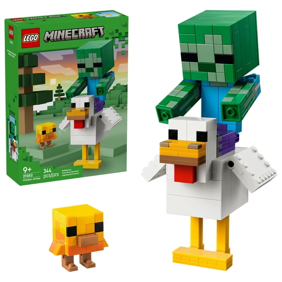 Set LEGO Minecraft Gallina Jockey 21582