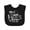 AB-Black, variant on Inktastic My Daddy Did It and He Did It for Me with Graduation Cap Boys Baby Bib