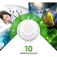 thumbnail image 2 of White Noise Machine, Portable Sound Machine for Baby Adults Sleeping with 10 Soothing Sound and Timer, Rechargeable Sleep Aid Device Support 23 Hours Anxiety Relief Items for Home Travel, 2 of 8