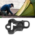 thumbnail image 4 of WHAMVOX 10Pcs Outdoor Buckle for Tent Accessories Black Plastic Rope Tightener and Adjuster, 4 of 8