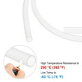 thumbnail image 4 of Uxcell Silicone Tubing, 3/8inch(10mm) ID x 1/2inch(13mm) OD Silicone Rubber Vacuum Tube, 5ft(1.5M) High Temp Water Air Hose Pipe [Clear], 4 of 7