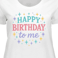thumbnail image 4 of Inktastic Happy Birthday to Me Women's Plus Size T-Shirt, 4 of 5