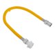 thumbnail image 3 of Faucet Extension Tube with Universal Swivel Connector for Kitchen Bathroom Made of Brass and Stainless Steel Yellow Color, 3 of 4