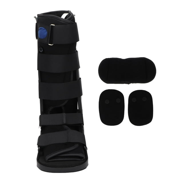 Bota para caminar inflable médica, Bota para caminar larga Bota ortopédica larga ultraligera Bota ortopédica para pie roto Rendimiento de primer nivel