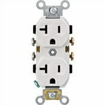 1PC Leviton 20A Commercial Duplex Outlet