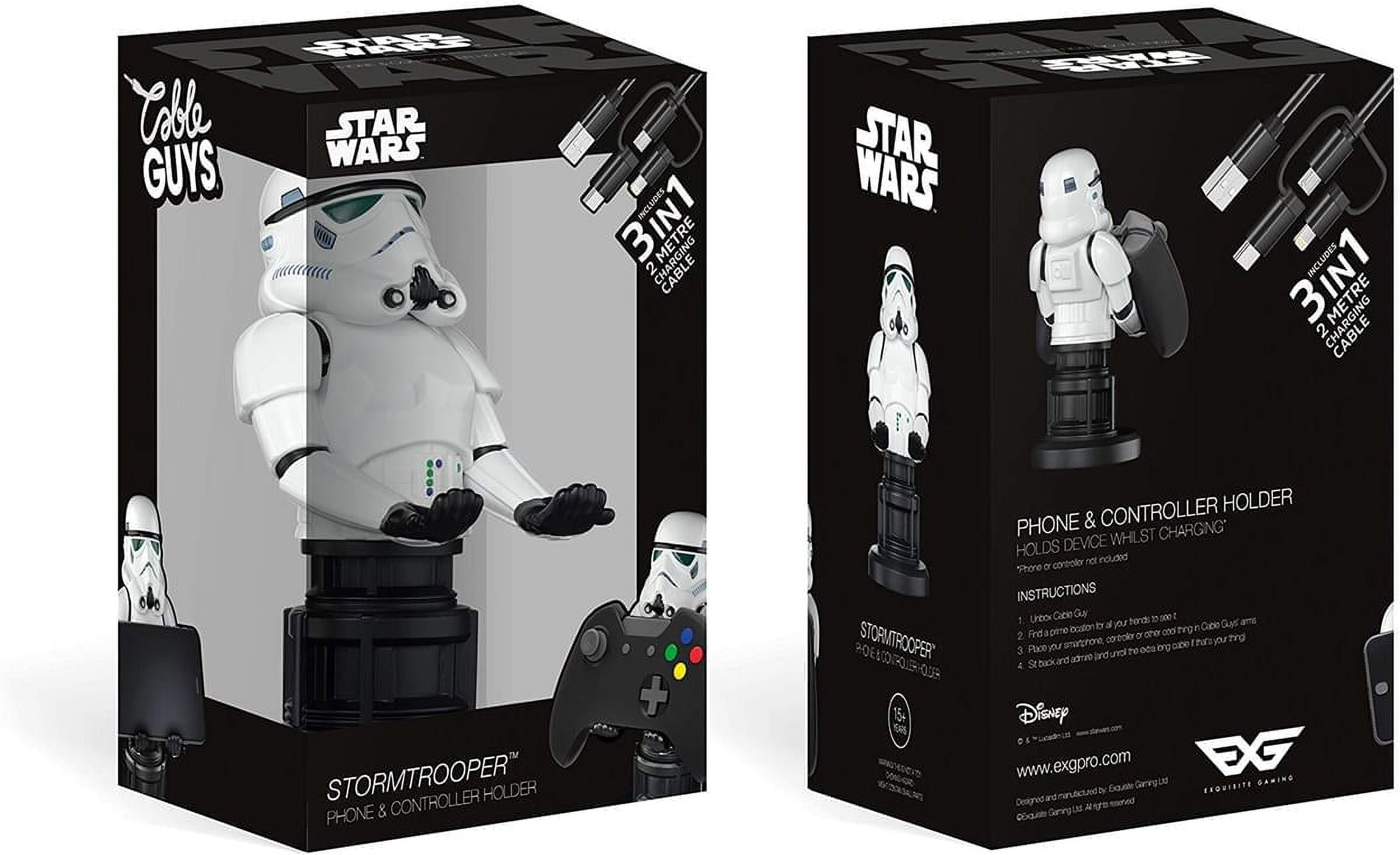 Star Wars StormTrooper Gift Set - Headphones, Earphones, 16GB USB Flash  Drive, Cable & Car Charger