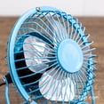 thumbnail image 4 of Nogis USB Table Fan Portable Small Desk Fan Fashion Wrought Iron for Bedside Home Office Dormitory Desktop, 180 ° Adjustable Angle, USB Cable Recharg, 4 of 7