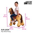 thumbnail image 2 of Ecr4Kids ELR-12539 My Wild Pony Motorized Ride-on Horse for Kids, 2 of 6