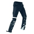 thumbnail image 6 of TrdSipl Cargo Pants for Men Waterproof Zip Off Convertible Pants Quick Dry Stretch Light Weight Outdoor Pant Dark Blue L, 6 of 7