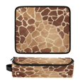 thumbnail image 6 of Hair Tools Storage with Heat Resistant Mat- Giraffe Skin Pattern Printed Curling Iron Travel Bag/Flat Iron Case for Women, 6 of 8