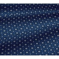 thumbnail image 5 of oneOone Viscose Jersey Fabric Circle Block Print Fabric By Yard 60 Inch Wide, 5 of 5