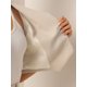 thumbnail image 5 of INSPIRAR CHIC Conjunto de Dos Piezas Casual Sin Mangas Top Corto Cuello en V Pantalones de Pierna Ancha XS Albaricoque, 5 of 6