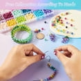 thumbnail image 5 of U8MO 1 Box 24 Colors Baking Painted Pearlized Glass Pearl Round Beads Crafts 6~7mm, 5 of 9