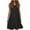 Black, variant on gakvbuo Summer Summer Dresses for Women Plus Size Dress Casual T Shirt Sundress Cover Ups No Pockets Holiday Solid Color Sleeveless Party Beach Dress