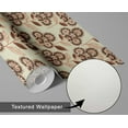 thumbnail image 6 of S4Sassy Peel & Stick Vinyl Wallpaper, Botanical Floral Wall Paper Contact Paper Waterproof- Beige, 25"X 120", Textured Removable Asian Style Covering For Home Decor In Bedrooms & Living Areas, 6 of 9